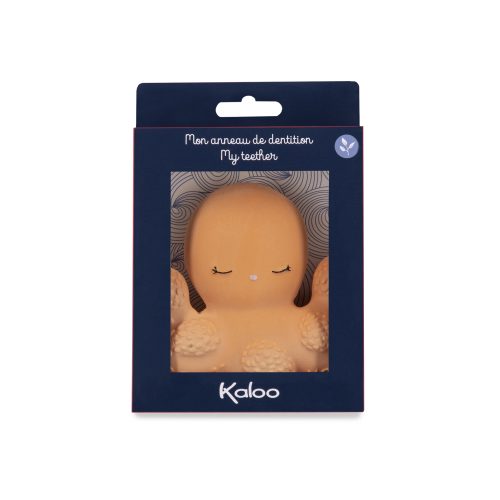 Anneau de dentition Poulpe ORANGE Kaloo