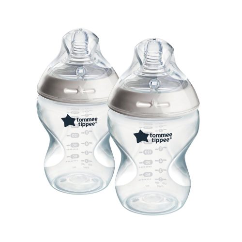 2 Biberons Closer To Nature BLANC Tommee Tippee