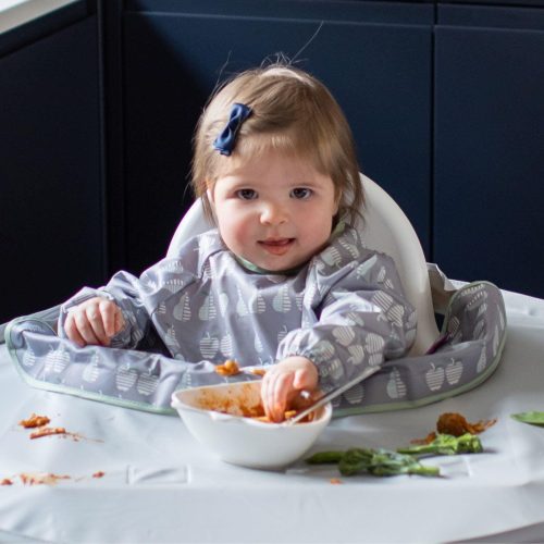 Bavoir Supplémentaire Kit manche longue GRIS Tidy tot