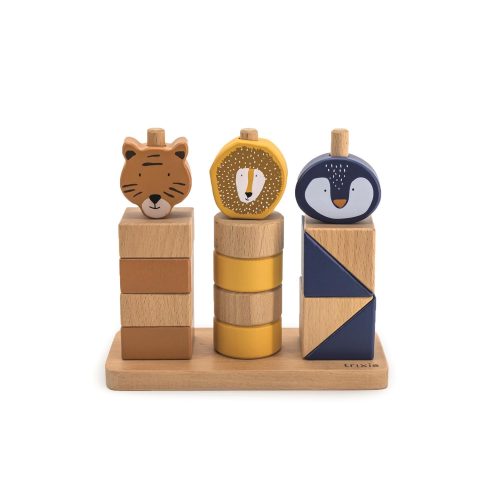 Blocs animaux à empiler MULTICOLORE Trixie