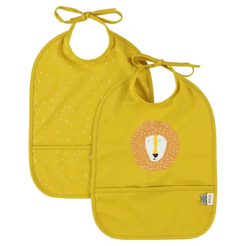 Bavoir 2 pièces imperméable JAUNE Trixie