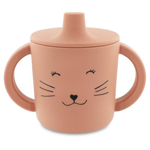Tasse d'apprentissage en silicone ROSE Trixie