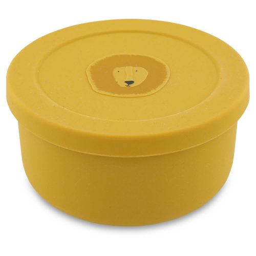 Boîte à collations en silicone JAUNE Trixie