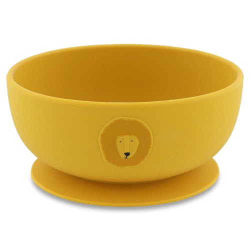 Bol en silicone avec ventouse JAUNE Trixie