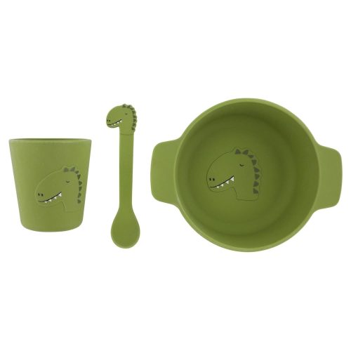 Set repas en silicone VERT Trixie