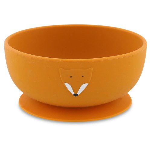 Bol en silicone avec ventouse ORANGE Trixie