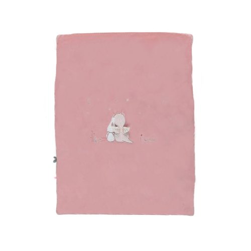 Couverture veloudoux Lina & Joy BEIGE Noukie's