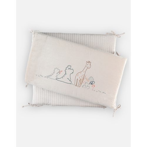 Tour de lit veloudoux BEIGE Noukie's
