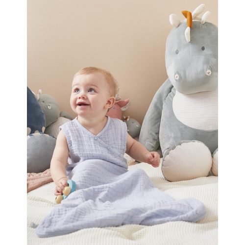 Gigoteuse en mousseline bio Mix & Match BLEU Noukie's