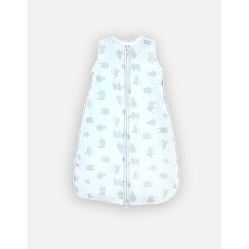 Gigoteuse Safari en mousseline bio Mix & Match VERT Noukie's