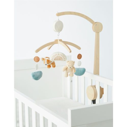Mobile musical en bois Babou et Kendi MULTICOLORE Noukie's