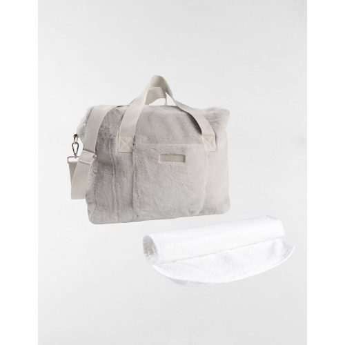 Sac à langer fausse fourrure M&M23 BEIGE Noukie's