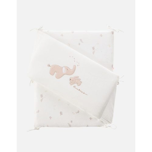 Tour de lit veloudoux Bali & Moka BLANC Noukie's