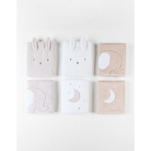 Protège barreaux de lit et parc Bali & Moka BLANC Noukie's