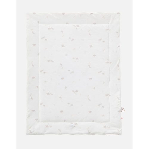 Couverture veloudoux bali and snow Bali & Moka BLANC Noukie's