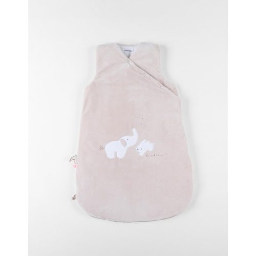 Gigoteuse bag veloudoux Bali et Snow Bali & Moka BEIGE Noukie's