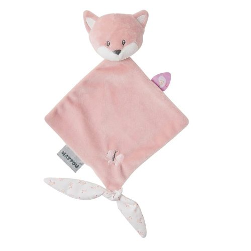 Mini doudou renard Alice Alice et Pomme ROSE Nattou