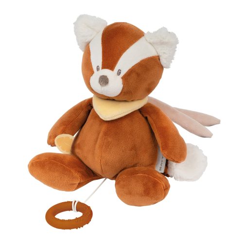 Boris et Jungo Musical panda roux MULTICOLORE Nattou