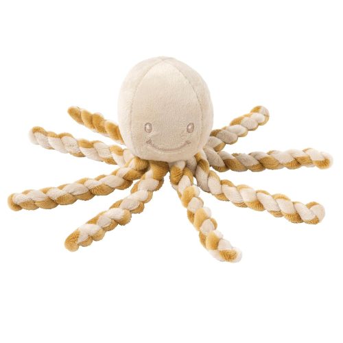 Peluche pieuvre Lapidou MARRON Nattou