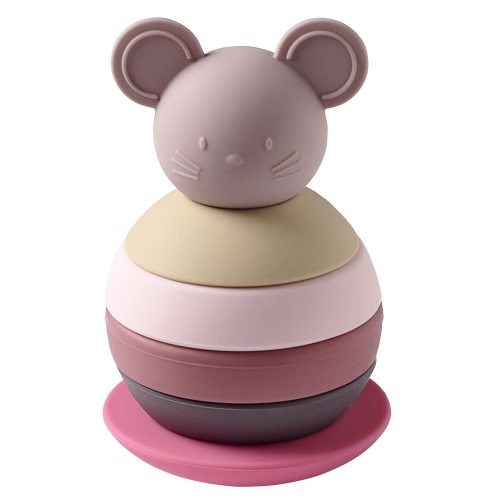 Culbuto empilable souris ROSE Nattou