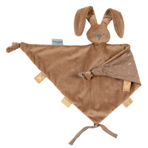 Maxi doudou Lapidou Glow MARRON Nattou