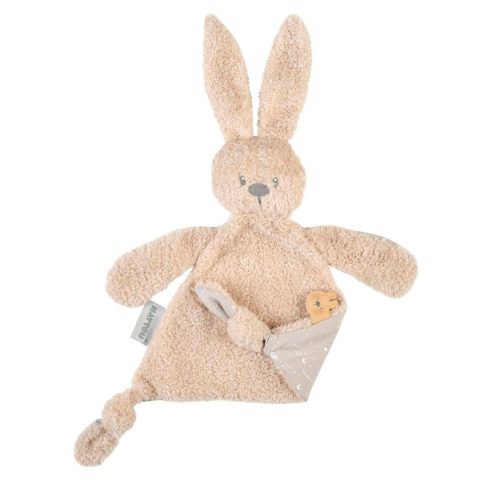 Doudou Lapidou Teddy triangle Glow BEIGE Nattou