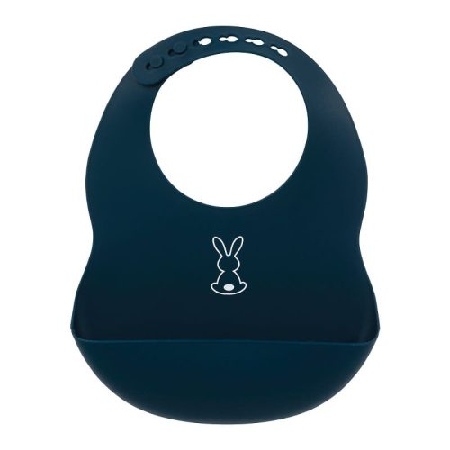 Bavoir silicone BLEU Nattou