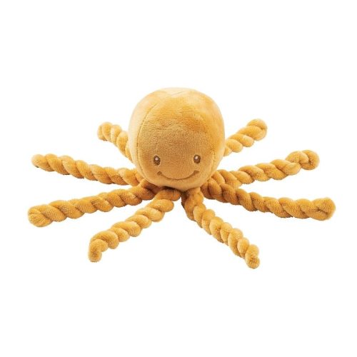 Peluche pieuvre Lapidou ORANGE Nattou