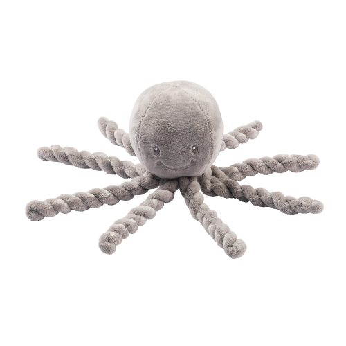 Peluche pieuvre Lapidou GRIS Nattou