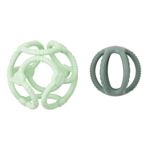 Set 2 balles silicone BLANC Nattou