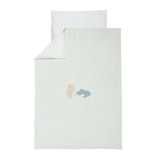 Housse de couette et taie d'oreiller MULTICOLOR Nattou