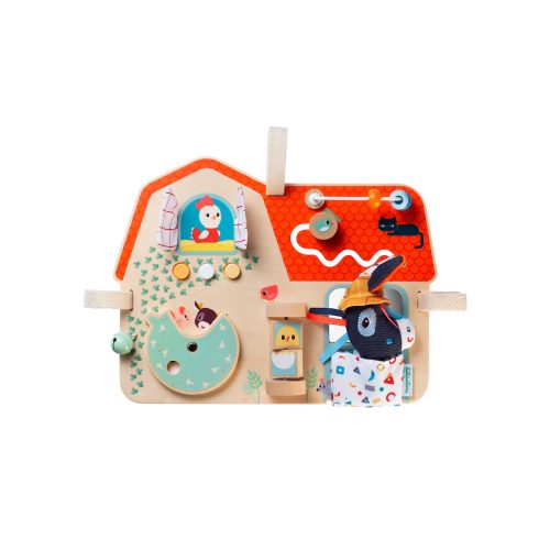 Panneau d'activités Ferme MULTICOLORE Lilliputiens