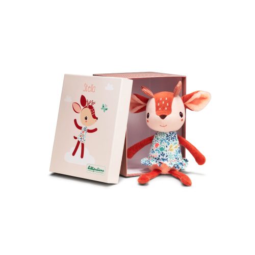 Peluche caline éco Stella MULTICOLORE Lilliputiens
