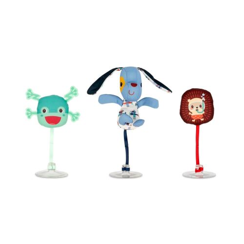 3 Personnages de Bain Ventouses Jules MULTICOLORE Lilliputiens