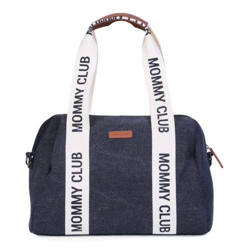 Sac à langer Mommy Club Signature Canvas NOIR Childhome