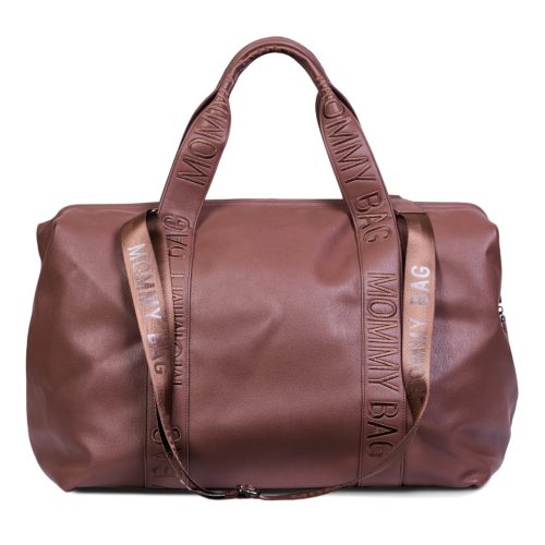 Sac à langer Mommy Bag Simili Cuir MARRON Childhome
