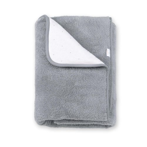 Couverture softy cotton GRIS Bemini