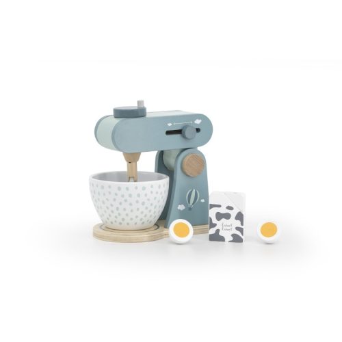 Robot cuisine en bois VERT Label Label