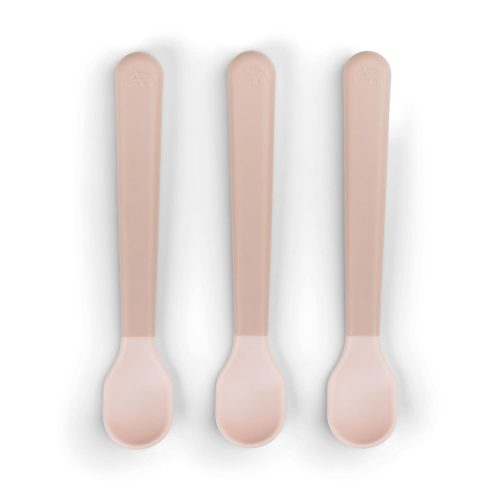 Cuillère bébé Foodie Easy-grip lot de 3 ROSE Done by Deer