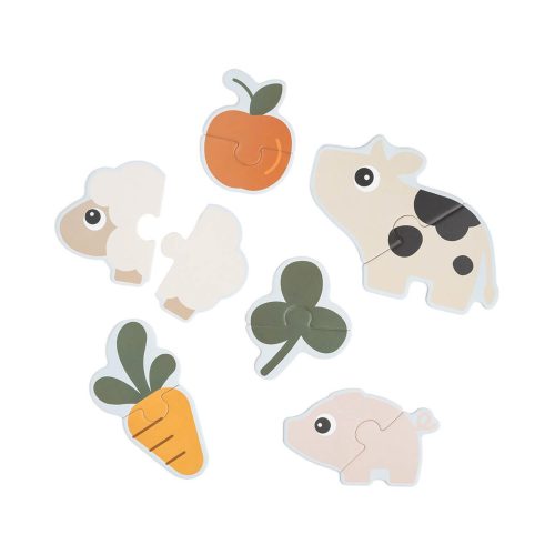 Premier puzzle Jigsaw Tiny farm MULTICOLORE Done by Deer