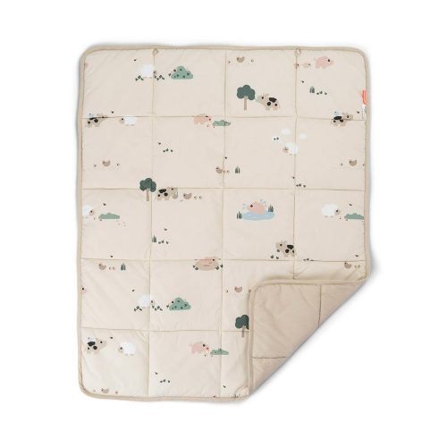 Tapis d'éveil Tiny farm BEIGE Done by Deer