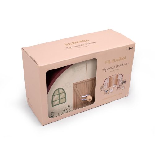 Ma ferme en bois et ses animaux MULTICOLORE Filibabba