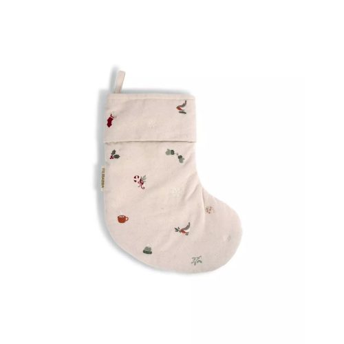 Chaussette de Noël brodée Wonderful Winter MULTICOLORE Filibabba