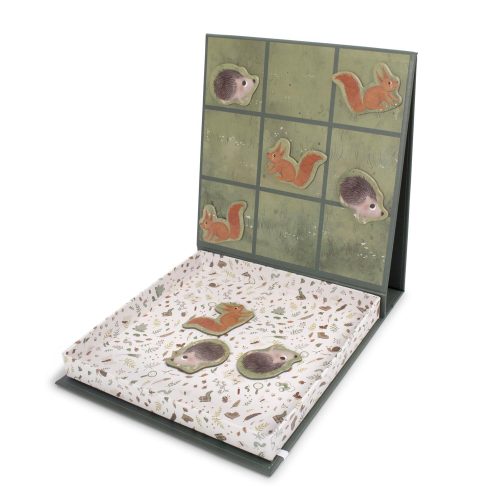Jeu de morpion magnétique Amis de la forêt MULTICOLORE Filibabba