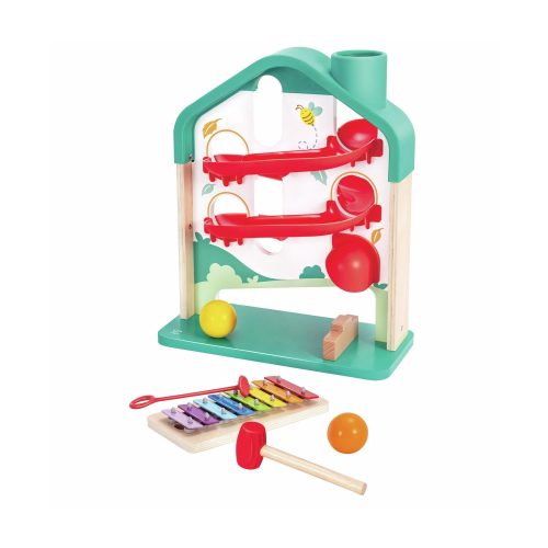 Toboggan musical MULTICOLORE Hape