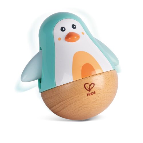 Pingouin culbuto MULTICOLORE Hape