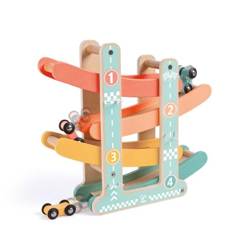 Jouet Piste de course et voitures MULTICOLORE Hape
