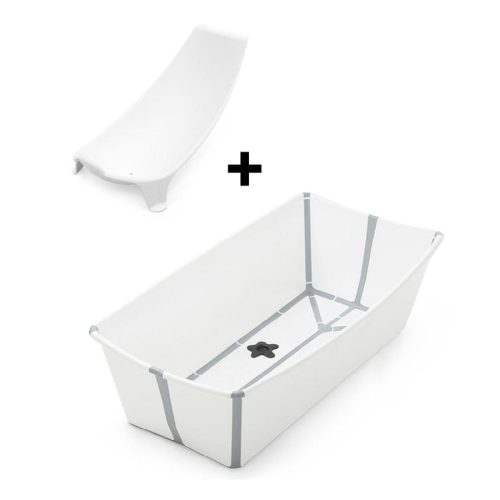 Pack Flexi Bath X-Large baignoire avec support BLANC Stokke