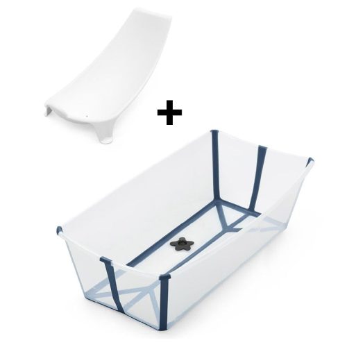 Pack Flexi Bath X-Large baignoire avec support BLEU Stokke