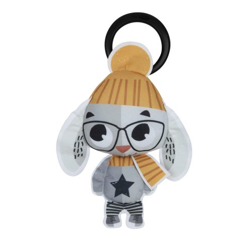 Peluche Lapin Musical Rock GRIS Tiny Love